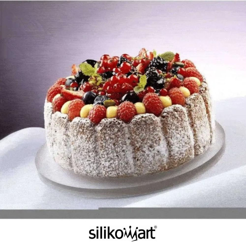 Foto 3 de Forma Silicone Bolo Charlotte Decorativa 20cm Silikomart