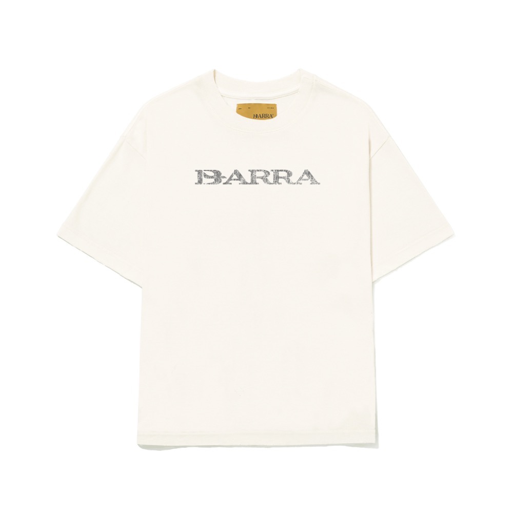 Camiseta Barra Crew Barra Logo Remix Off White — P / M / G, Novo