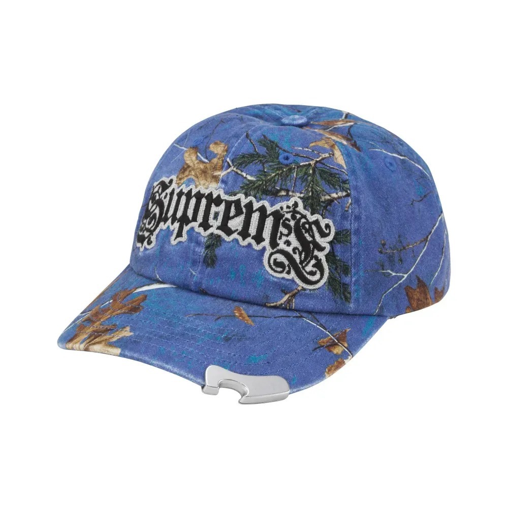 Boné Supreme Bottle Opener Realtree® Xtra Royal Camo FW26-W3 — Único, Novo