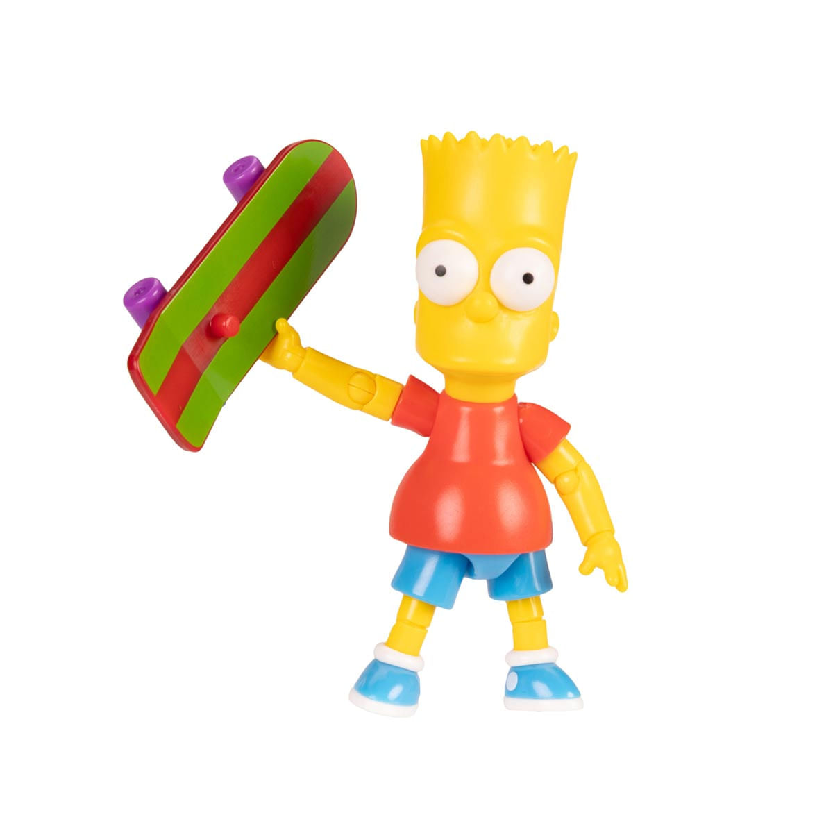 Foto 3 de Boneco Bart De 9Cm Com Skate - Os Simpsons