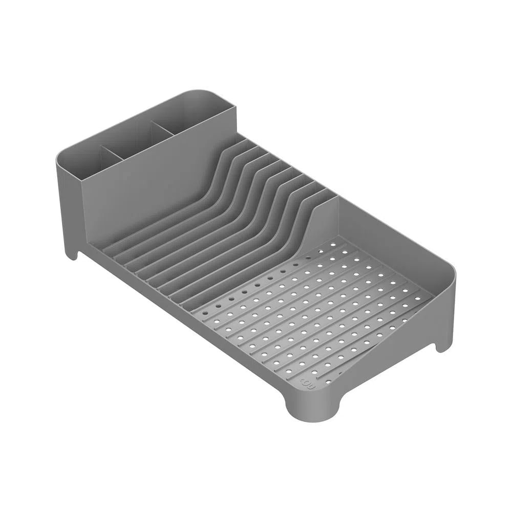 Escorredor De Prato Trium Compact Chumbo - Ou