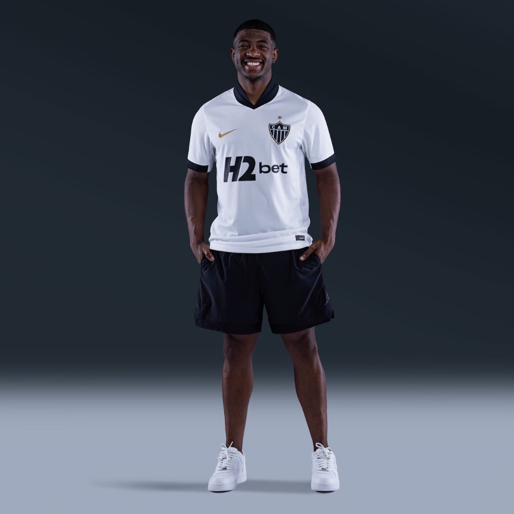 Camiseta Nike Atlético Mineiro II 2026/27 Torcedor Pro White — P / M / G / XG / XXG, Novo