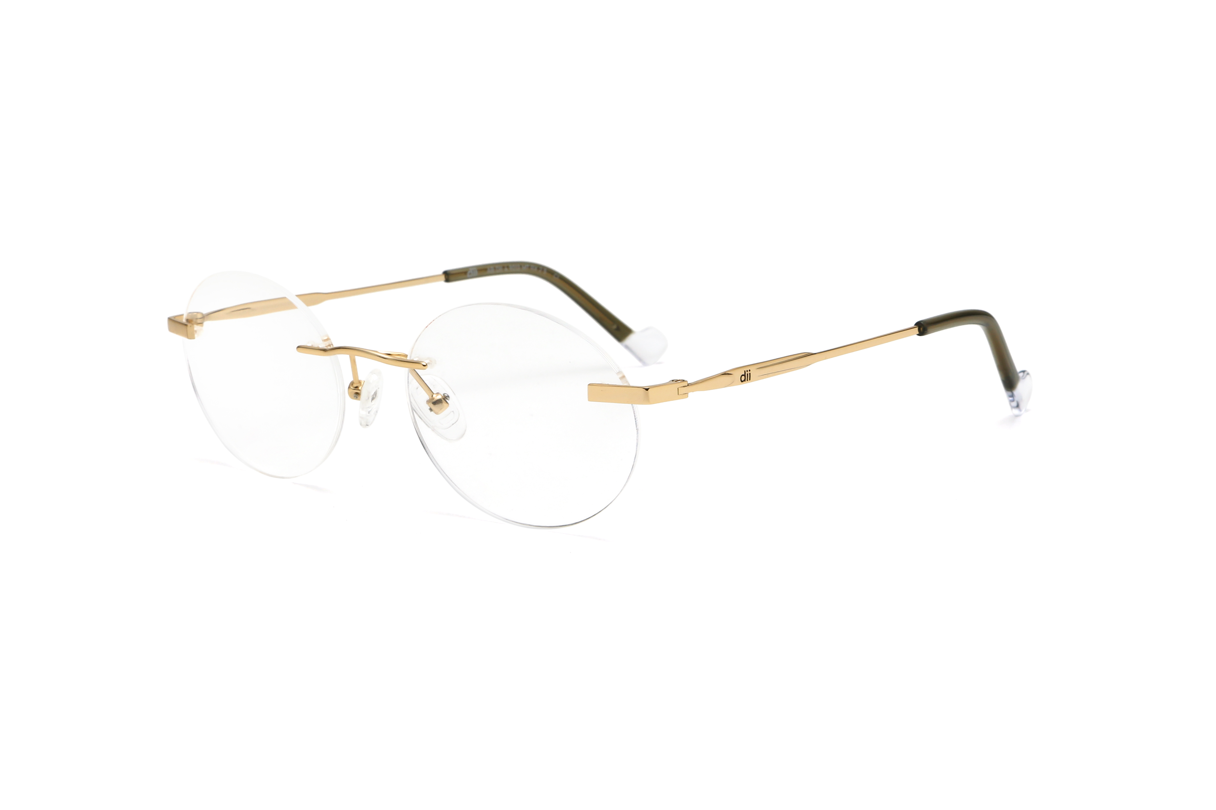 Armação para Óculos de Grau Feminino Dii Collection 4 9013 Dourado