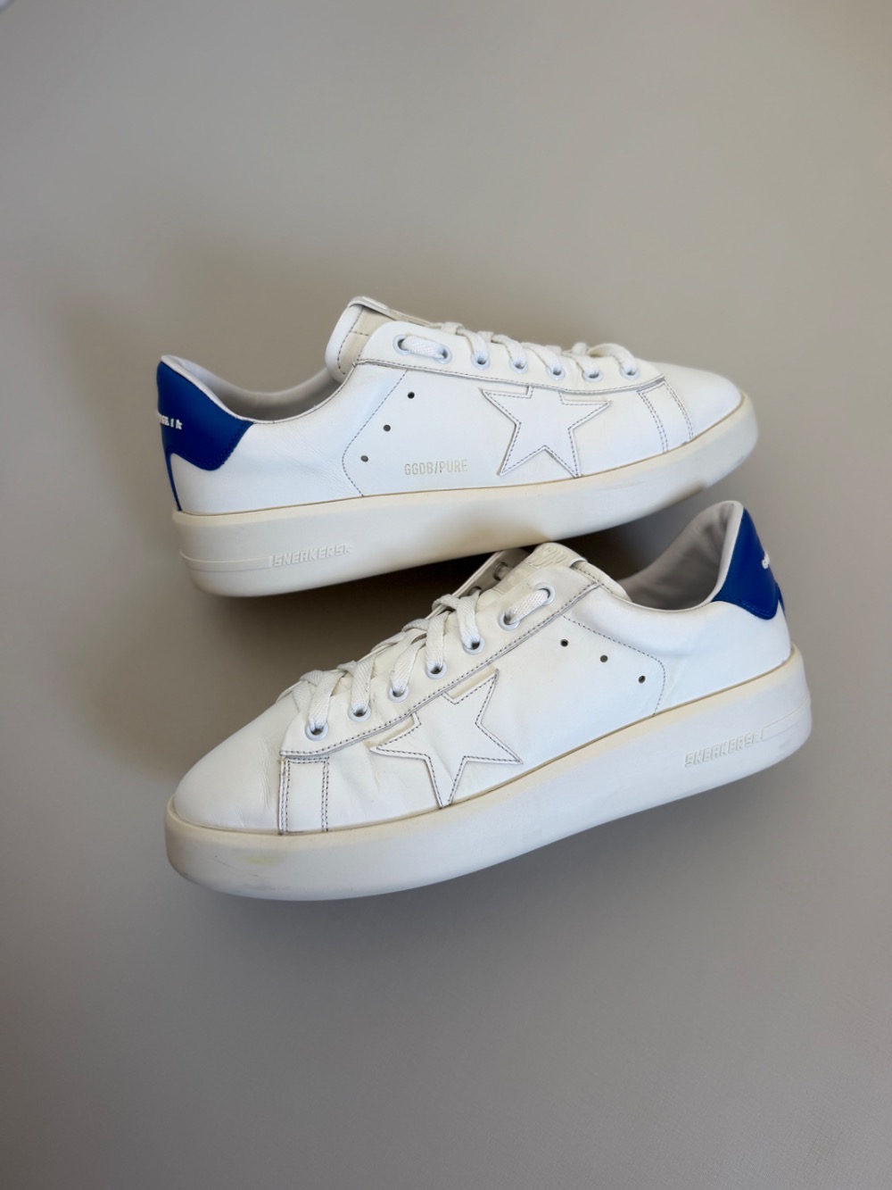 Golden Goose Purestar White Blue — 41, Usado