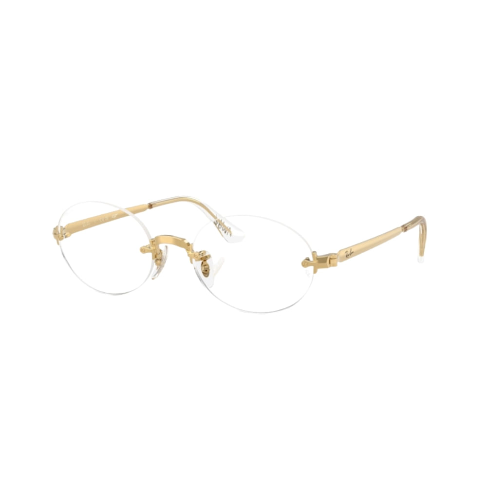 Armação para Óculos de Grau Unissex Ray-Ban A$AP Rocky RX3929V 2500 Dourada