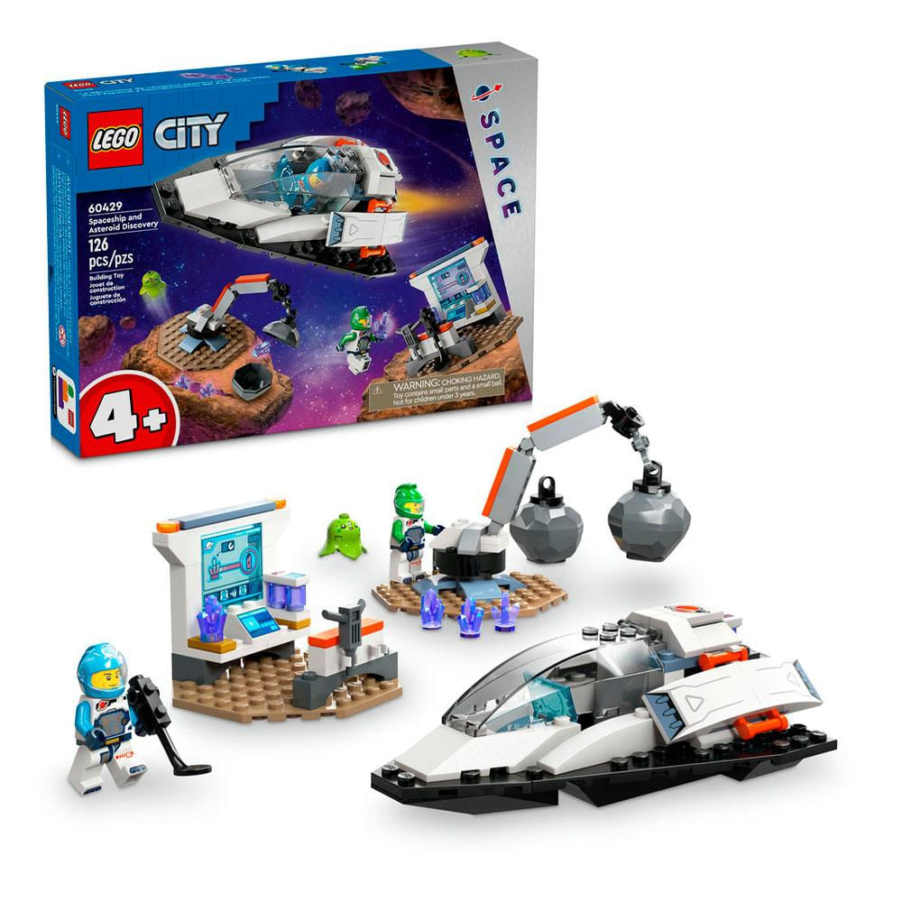 LEGO City Nave Espacial e Descoberta de Asteroide; Conjunto 60429