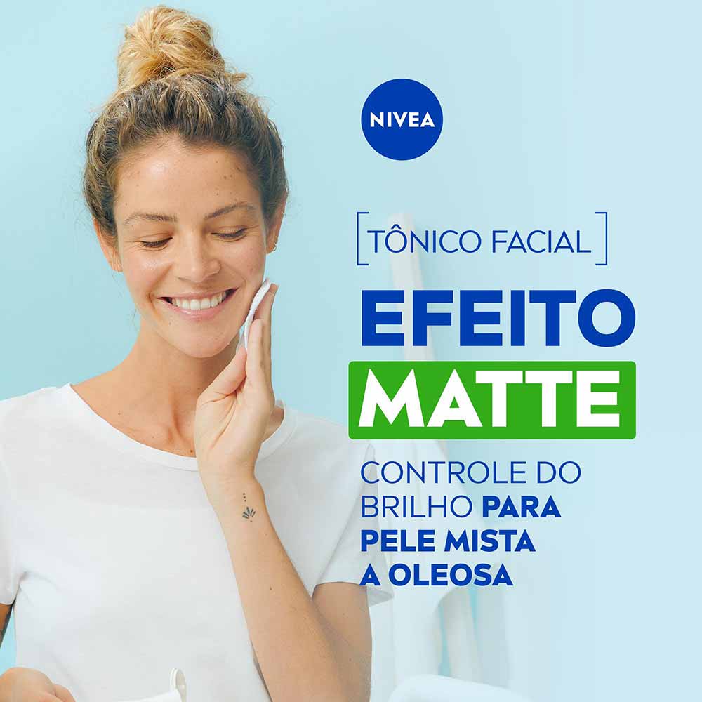 Foto 3 de Tônico Adstringente Facial NIVEA Controle do Brilho — 200ml