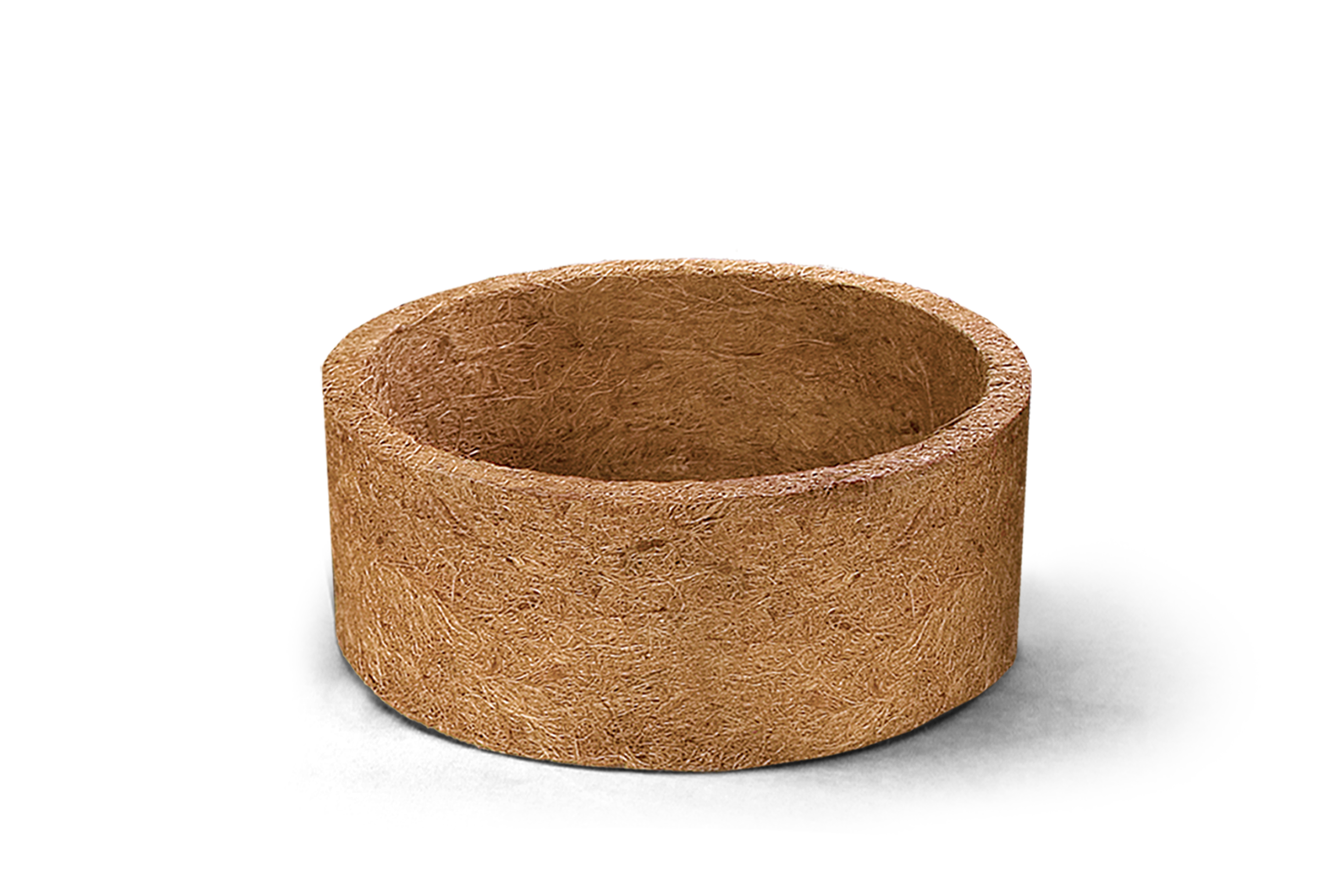 Vaso De Fibra De Coco N4 25,5cm Marrom Nutriplan