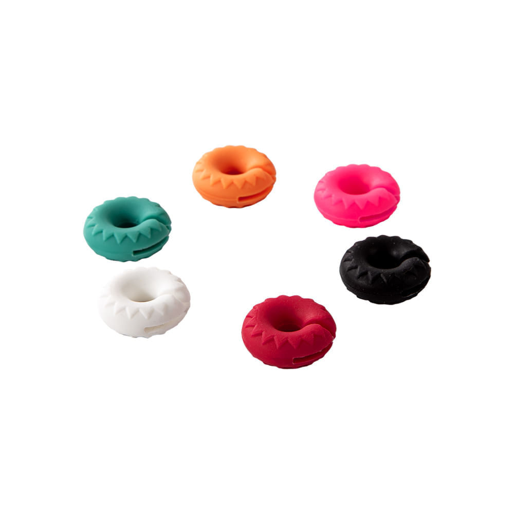 Foto 2 de Marcador De Taça De Silicone 6 Peças - Boccati