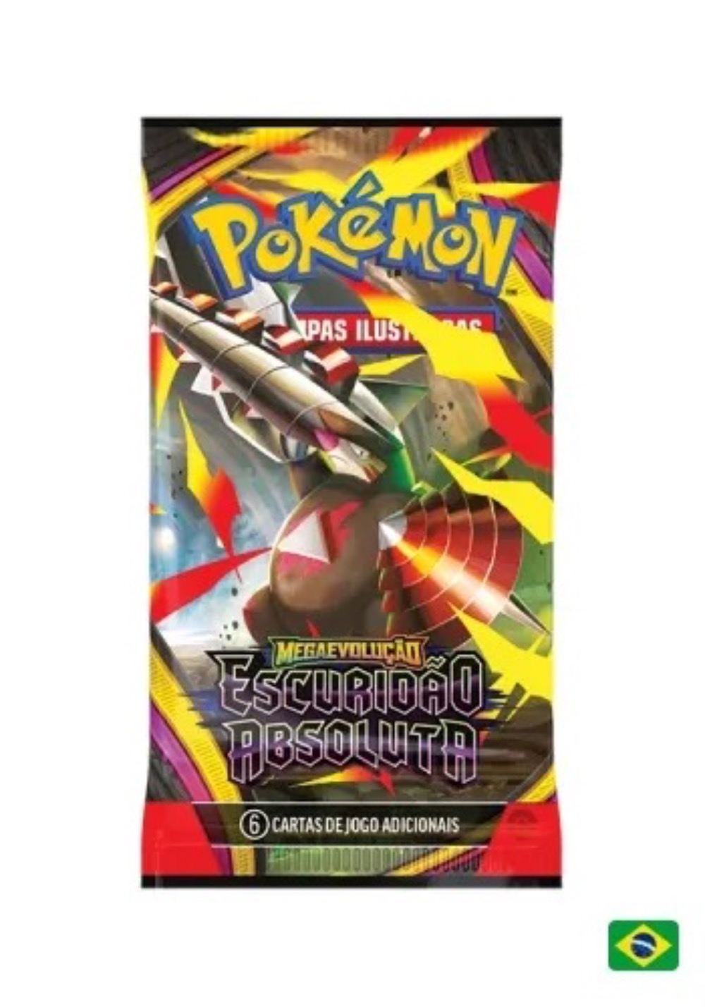 Booster Avulso ME05 Escuridão Absoluta (Excadrill) Pokémon TCG PT-BR — Único, Novo