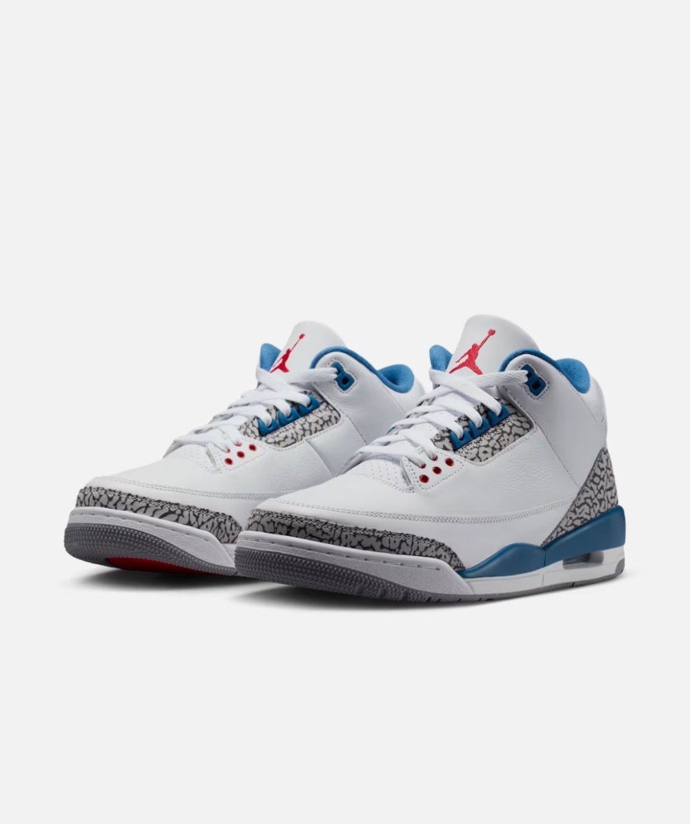 Air Jordan 3 True Blue (2026) — 39, Novo