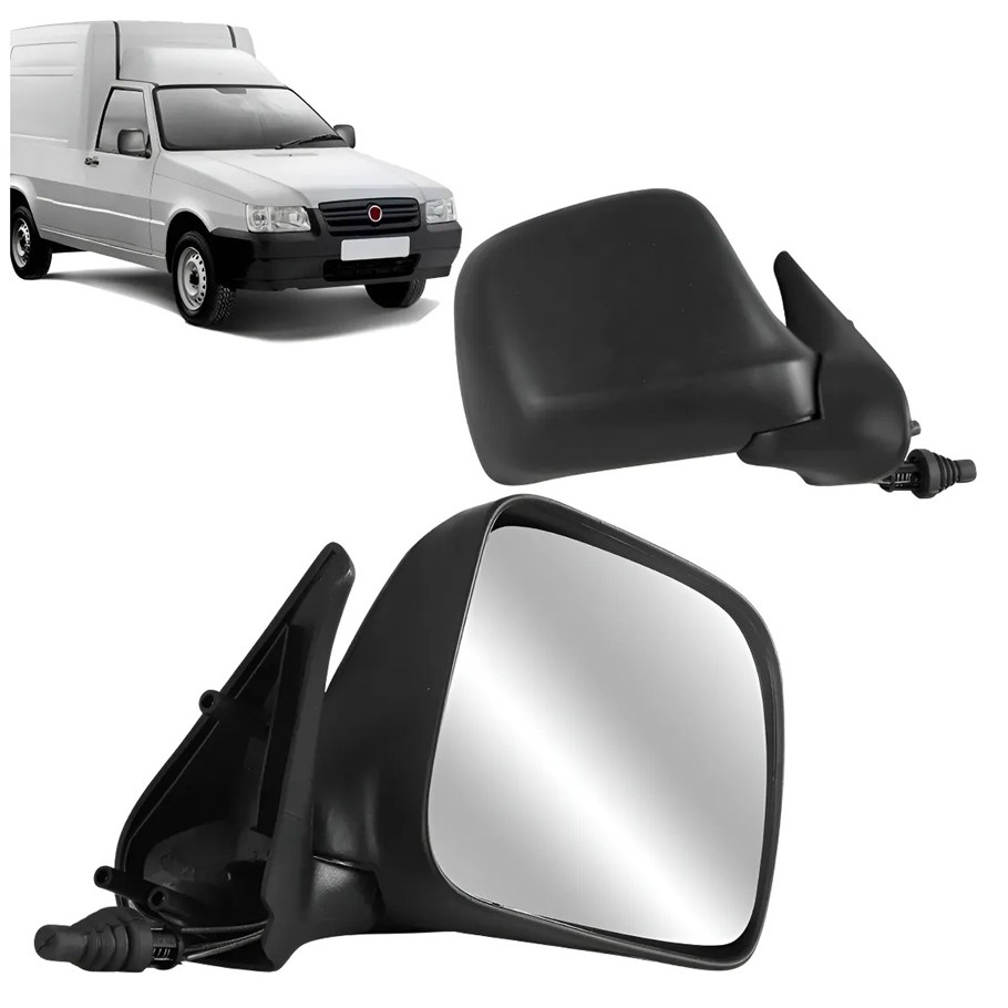 Retrovisor Fiorino 2011 2012 2013 2014 Com Controle Interno