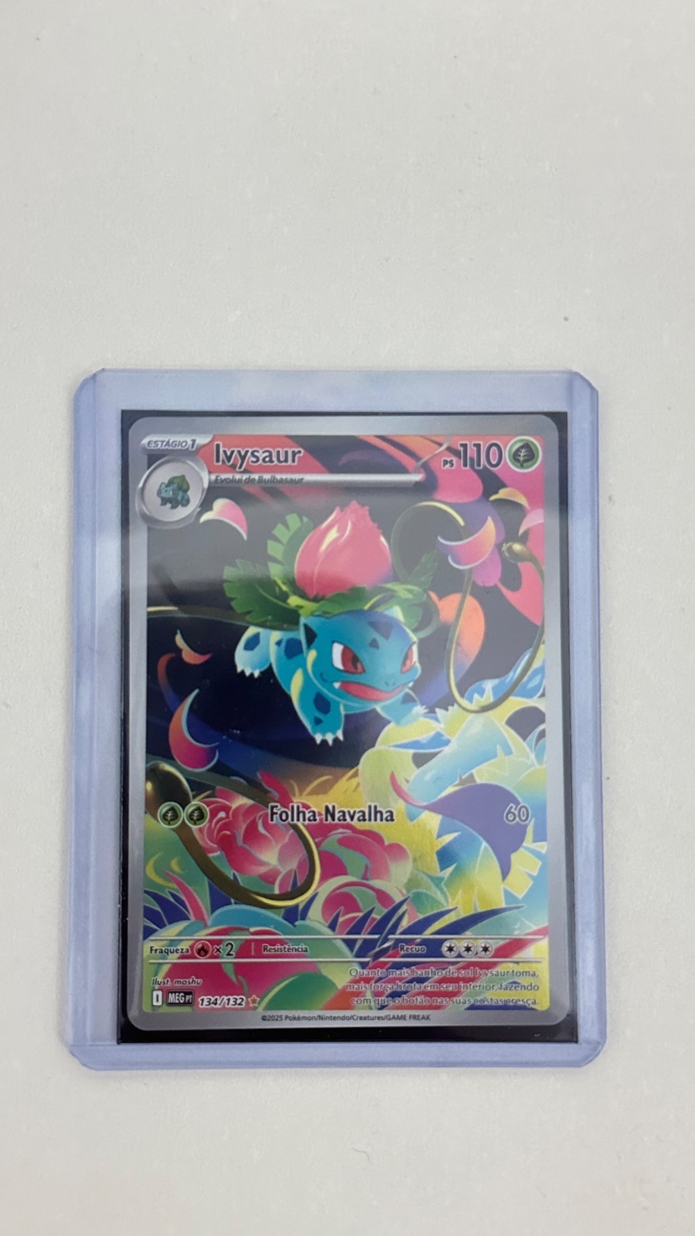 Ivysaur (134/132) Megaevolução Pokémon TCG — Near Mint, Novo