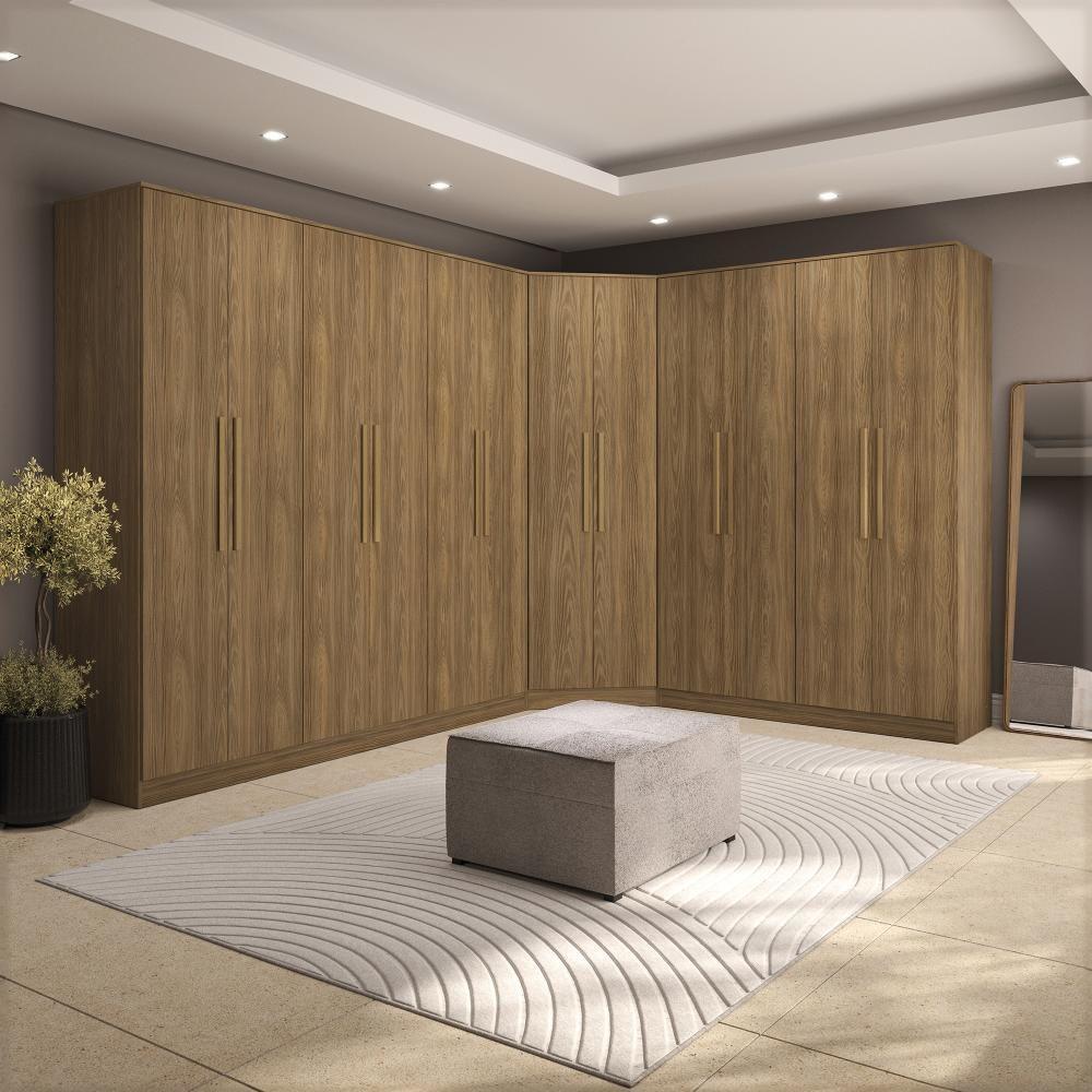 Quarto Modulado Kappesberg Adapt Nogueira 12 Portas