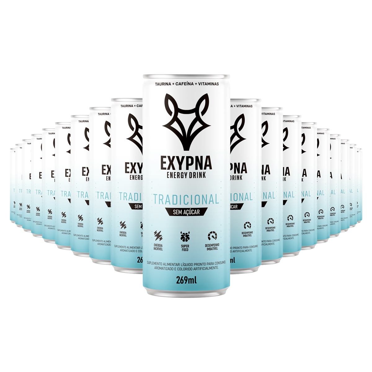 Exypna Energy Drink Tradicional (269ml) - Pack 18 Unidades