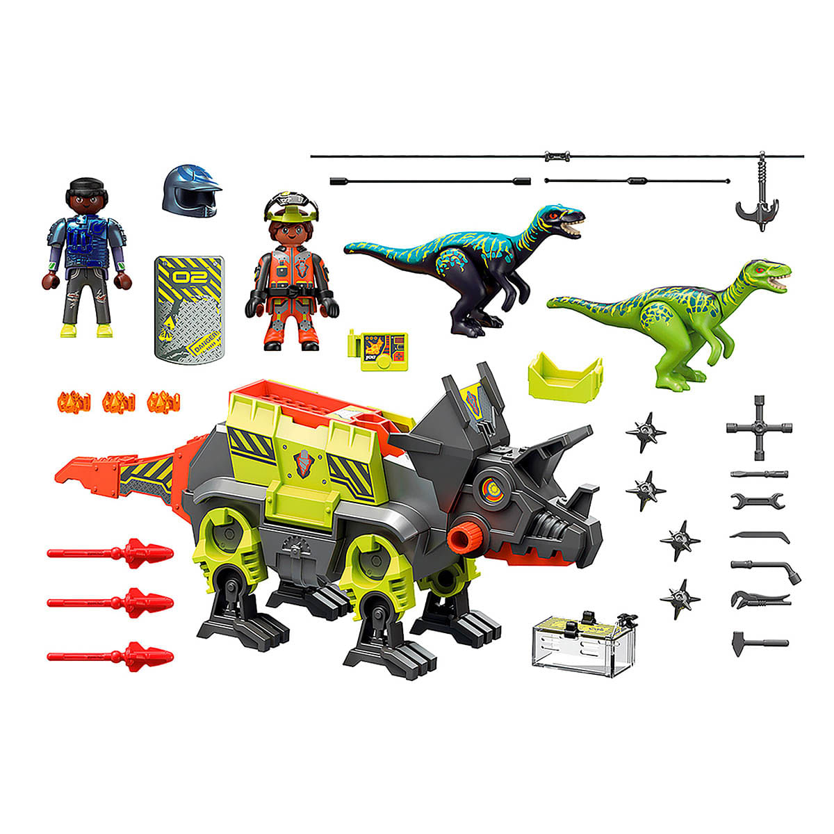 Foto 2 de Playmobil - Dino Robô - Dino Rise - 70928