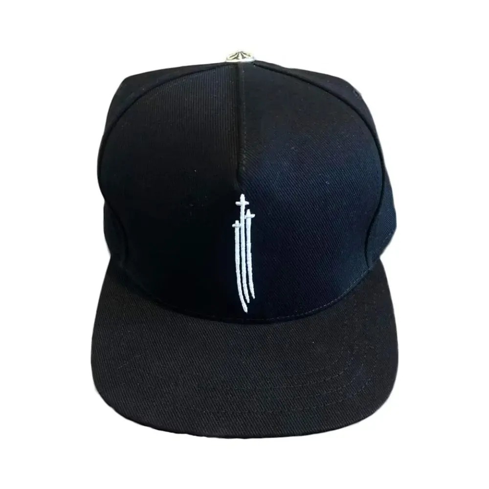 Boné Chrome Hearts RS3 Baseball Black — Único, Novo