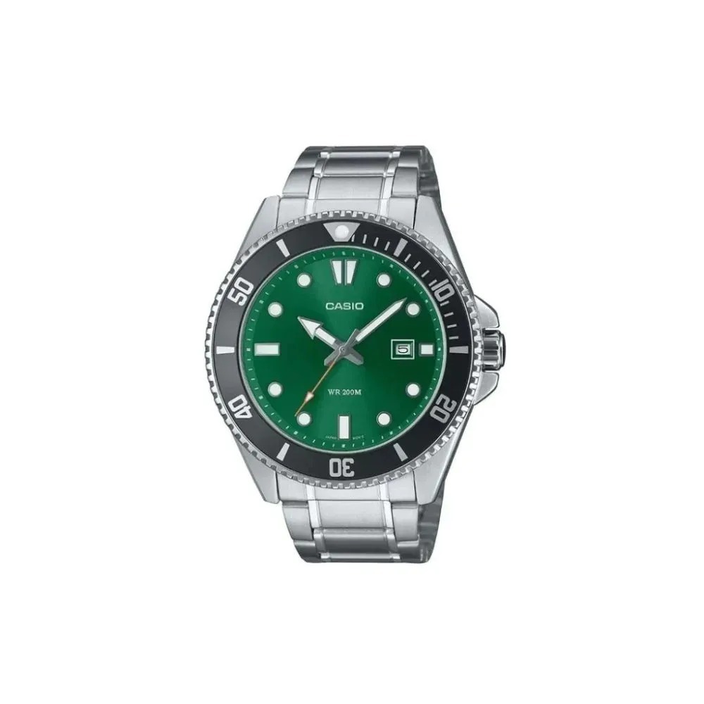 Relógio Casio Duro 200M Green 44,2 mm — Único, Novo