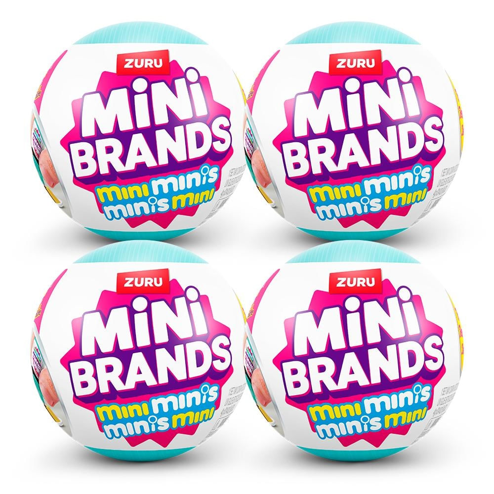 Kit 4 Mini Brands Fill The Fridge