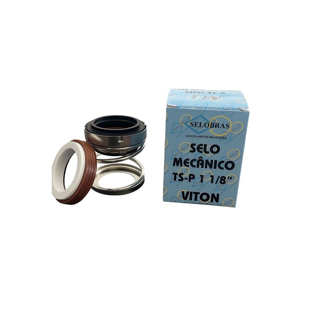 Selo Mecânico Tipo TS-P Eixo 1 1/8" Marca Selobras MOLA LONGA VITON