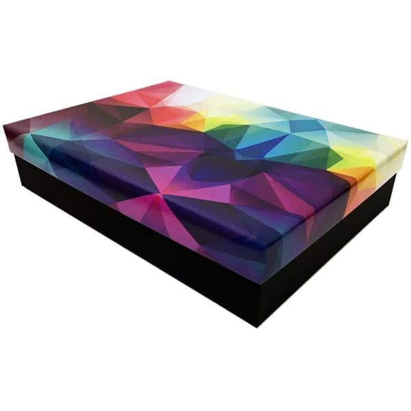 Caixa para presente M, Geometrica, Kawagraf - CX 1 UN