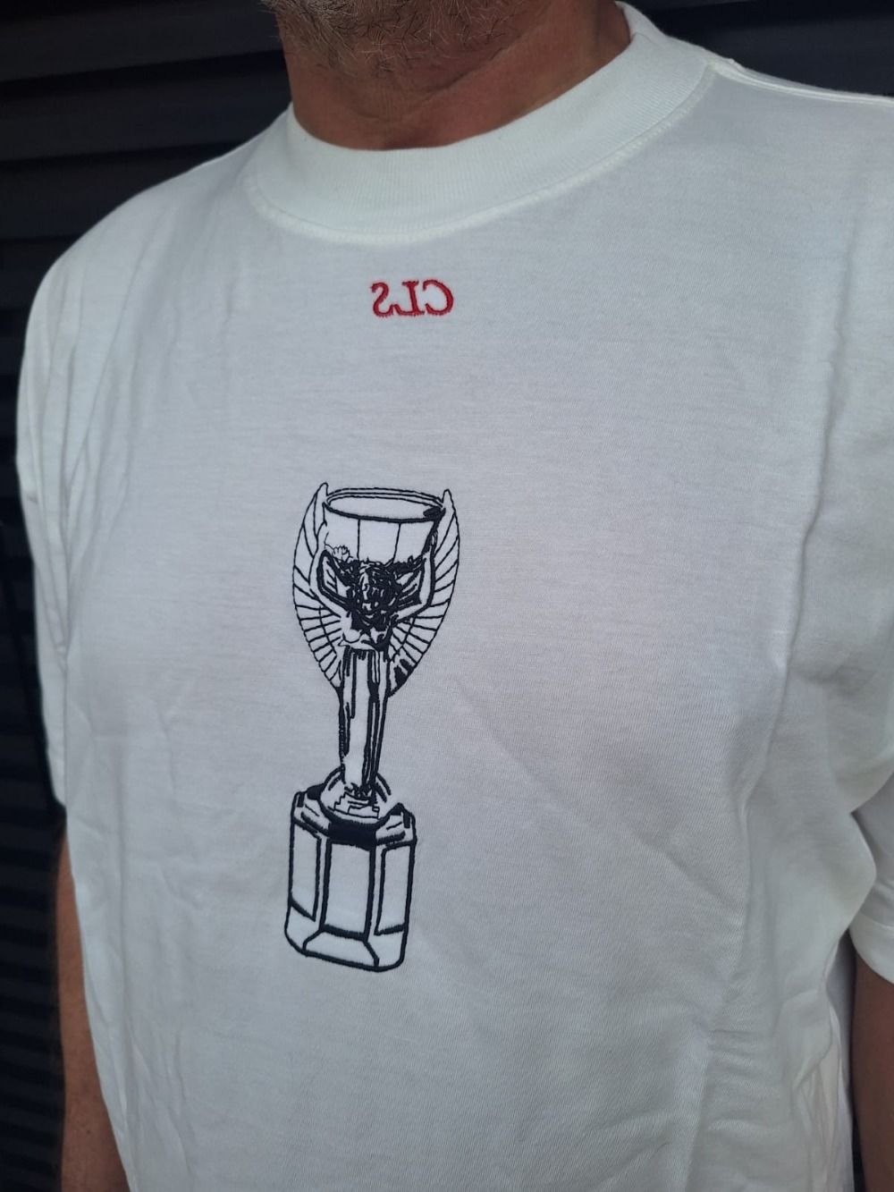 Camiseta Class Jules Rimet Off-White — XXG, Novo