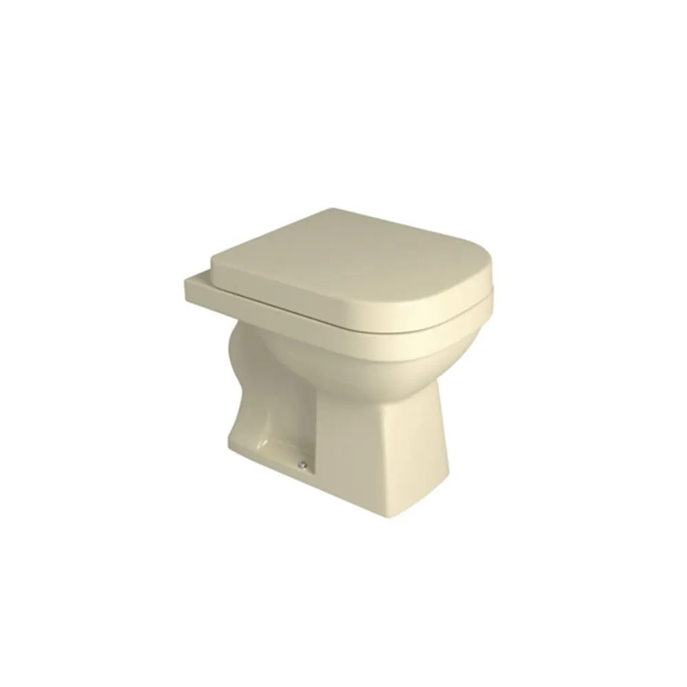 P.21.37 BACIA CONVENCIONAL QUADRA CREME DECA