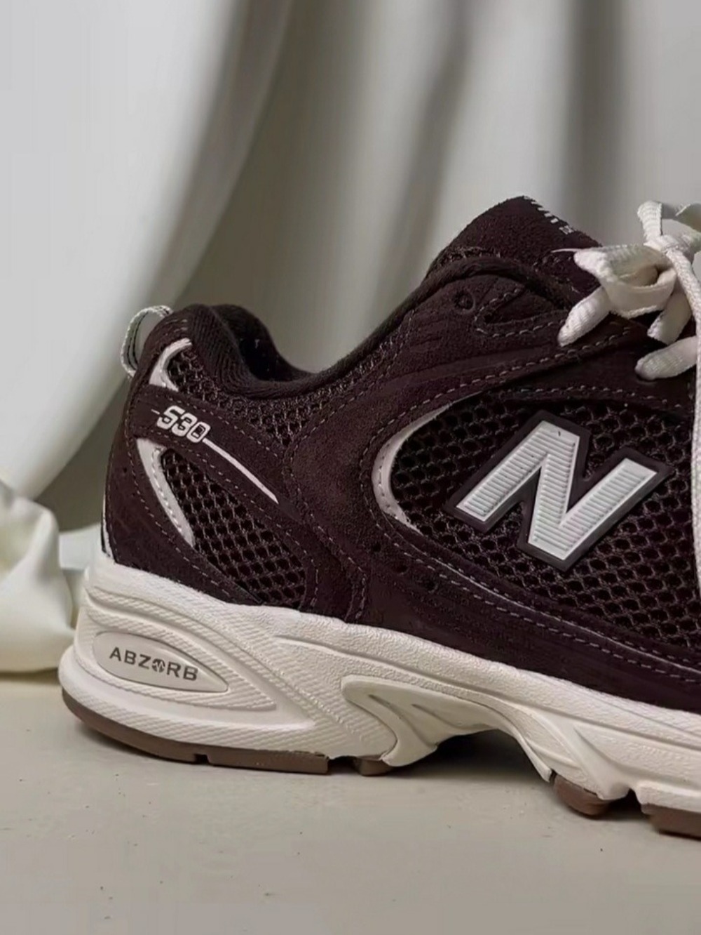New Balance 530 Light Brown Beige — 36, Novo