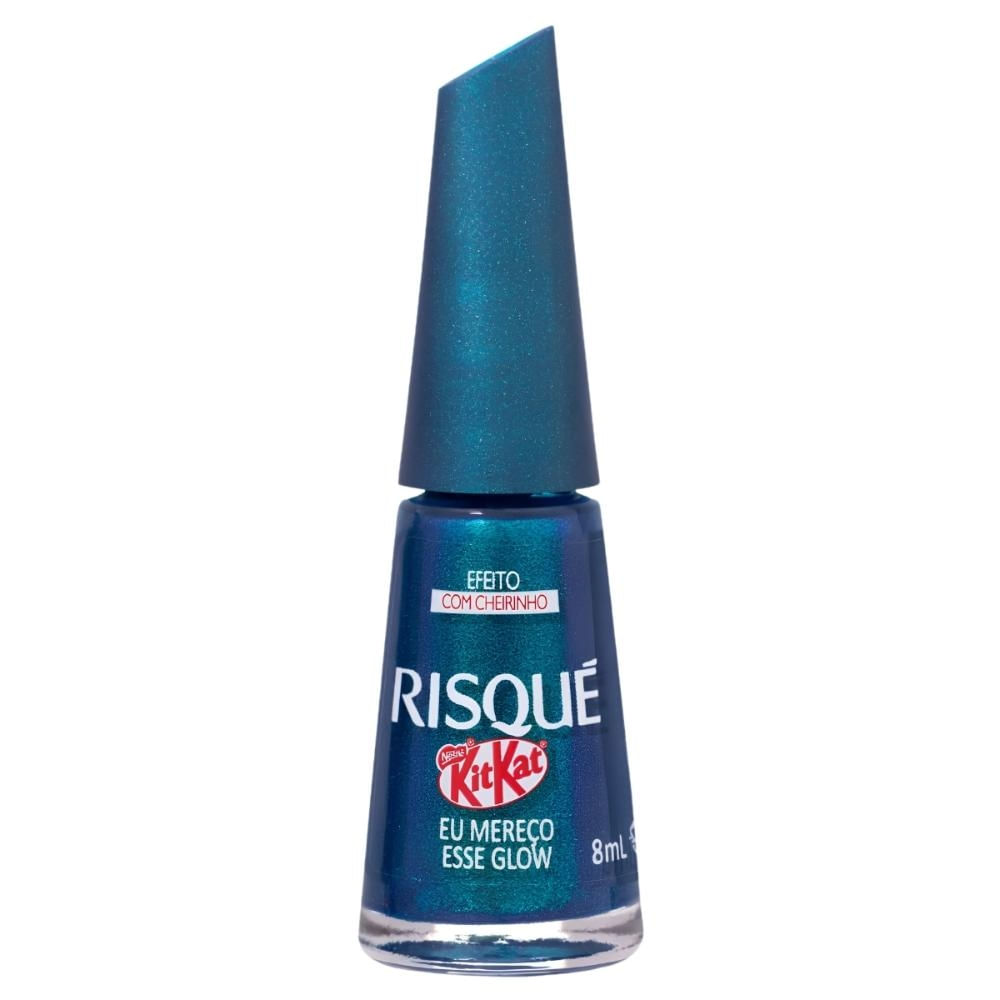 Esmalte Efeito Risqué KitKat Eu Mereço Esse Glow 8ml