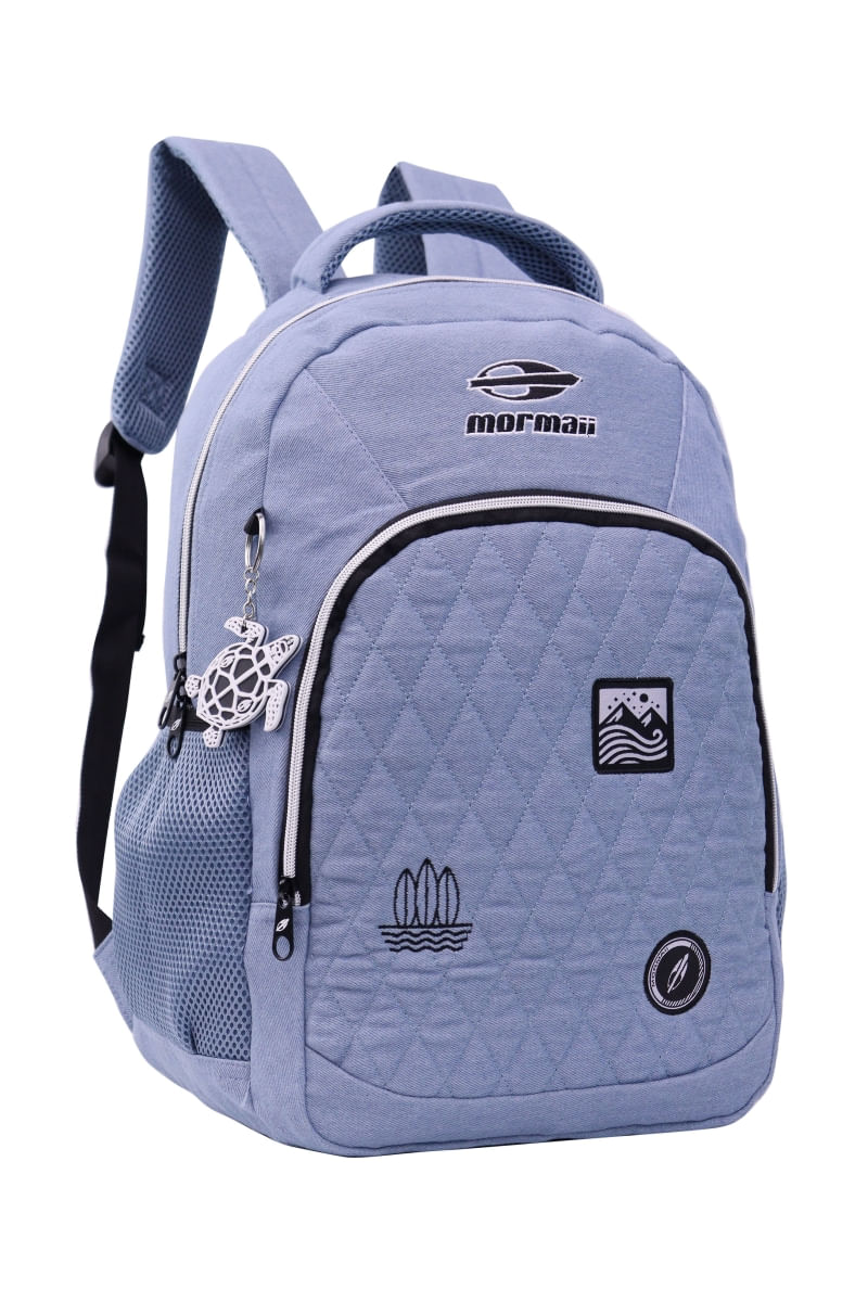 Mochila Masculina Reforçada Jeans Mormaii Original