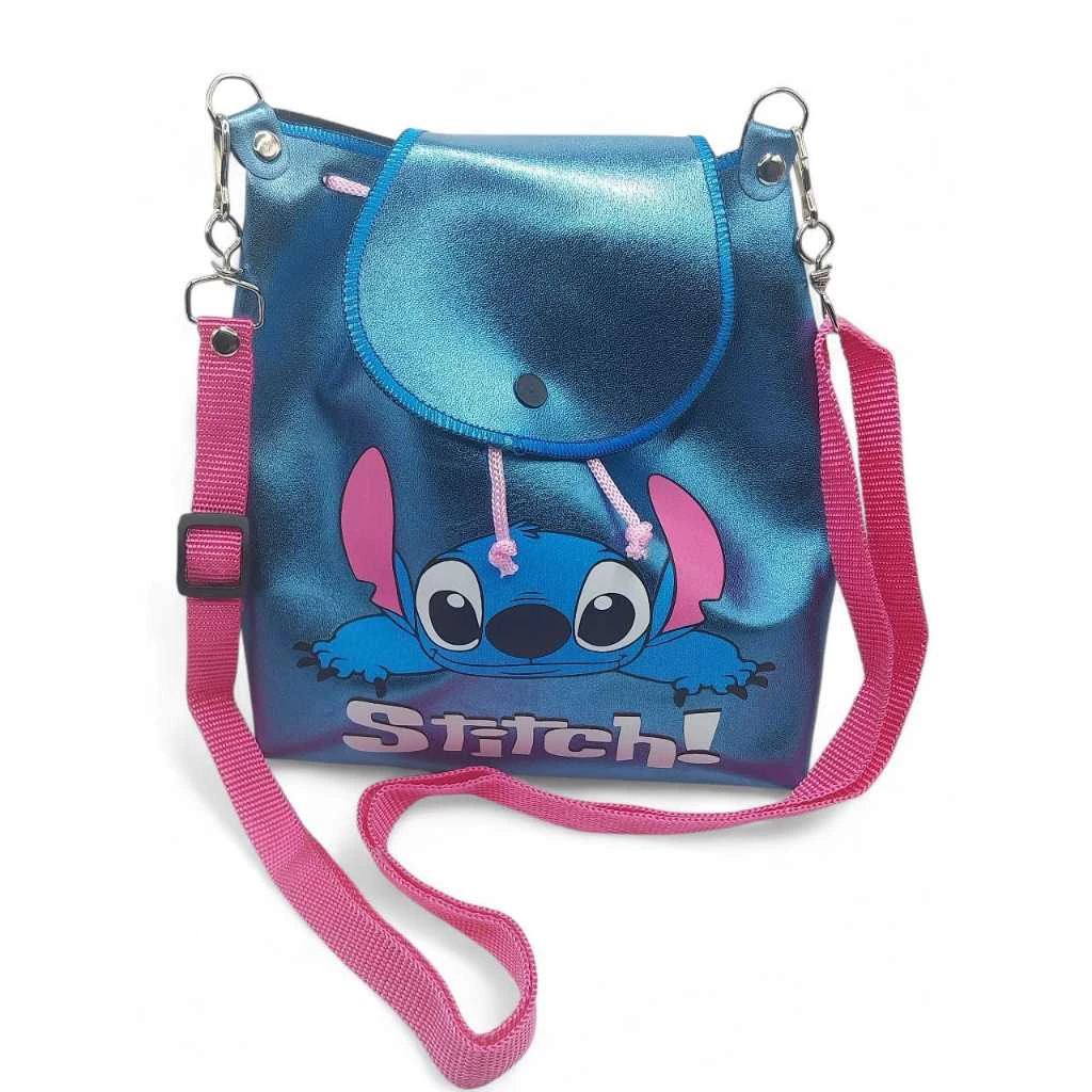 Bolsinha Transversal Infantil Do Stitch / Mini mochila