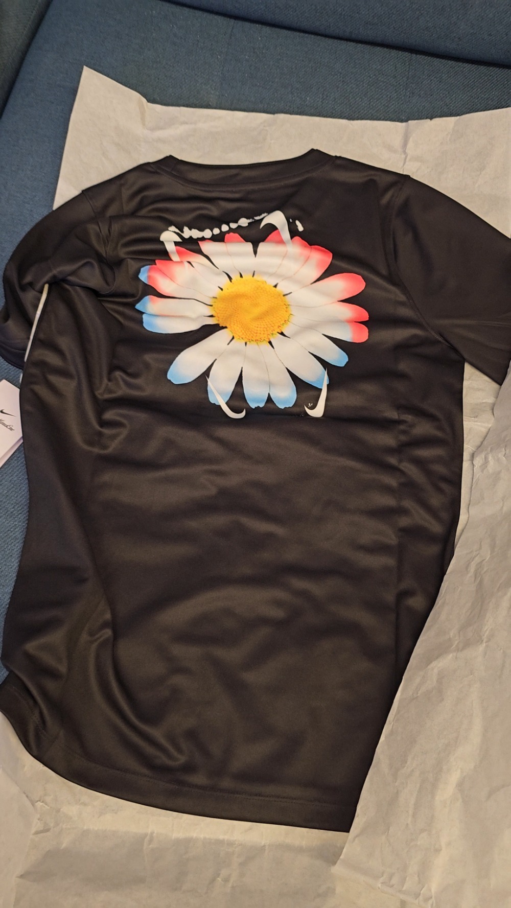 PEACEMINUSONE x South Korea x Nike Camiseta KFA Academy Pro Football Black — P, Novo