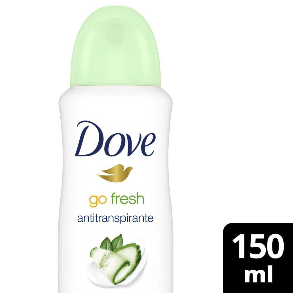 Desodorante Antitranspirante Dove Go Fresh Pepino e Chá Verde 150ml