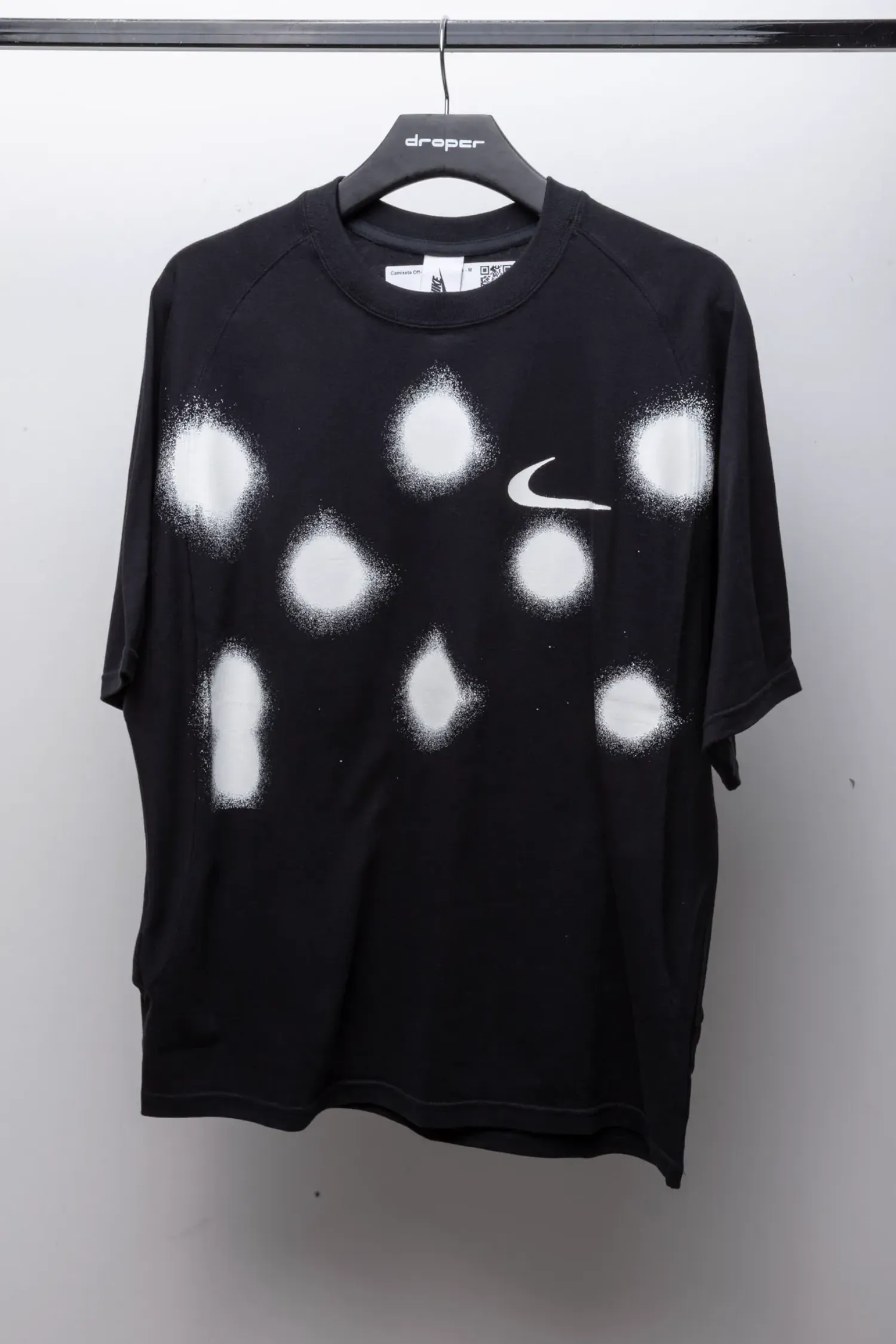 Camiseta Off-White x Nike Preto — M, Novo