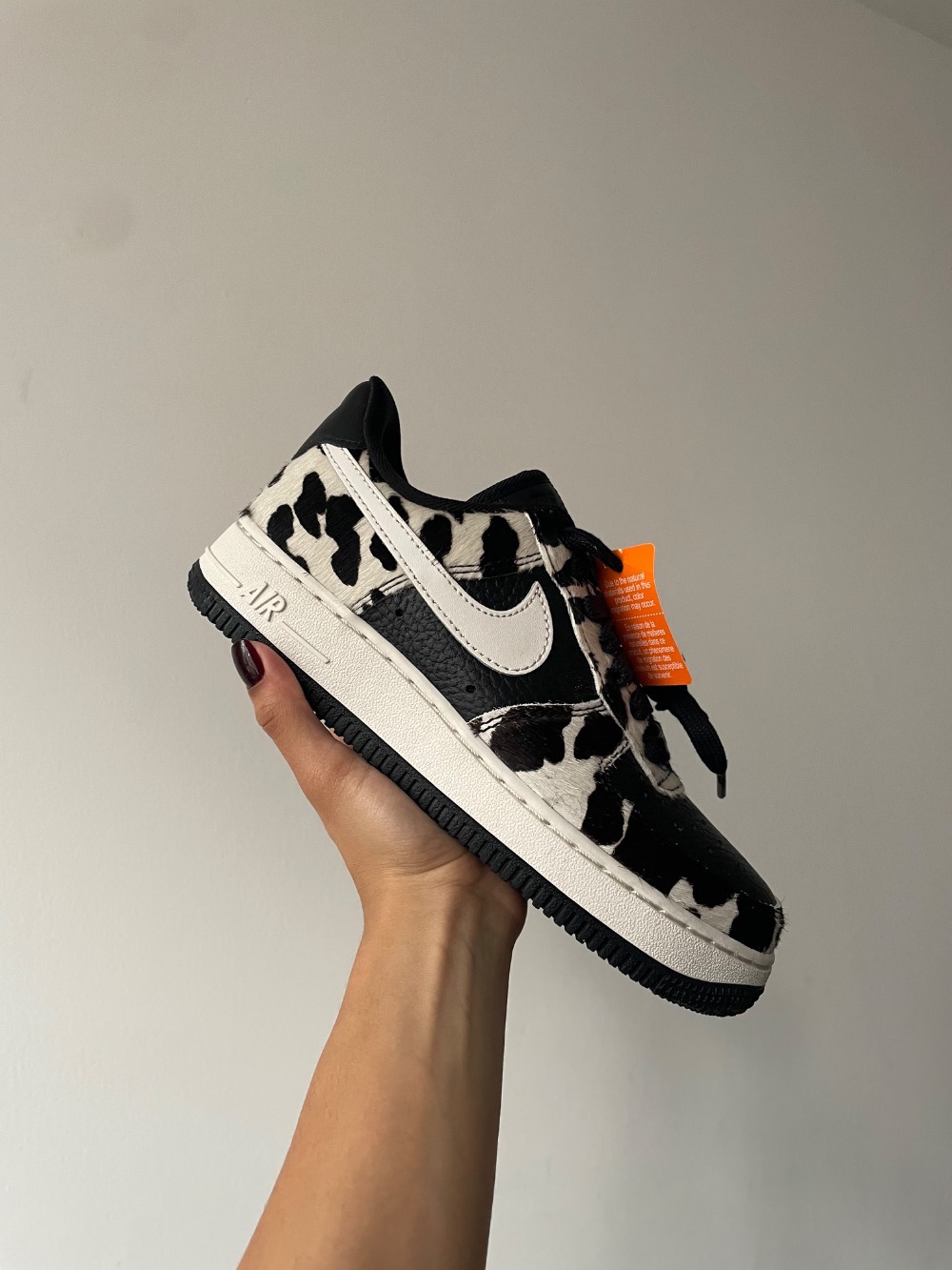 Nike Air Force 1 Low Cow Print — 35, Novo