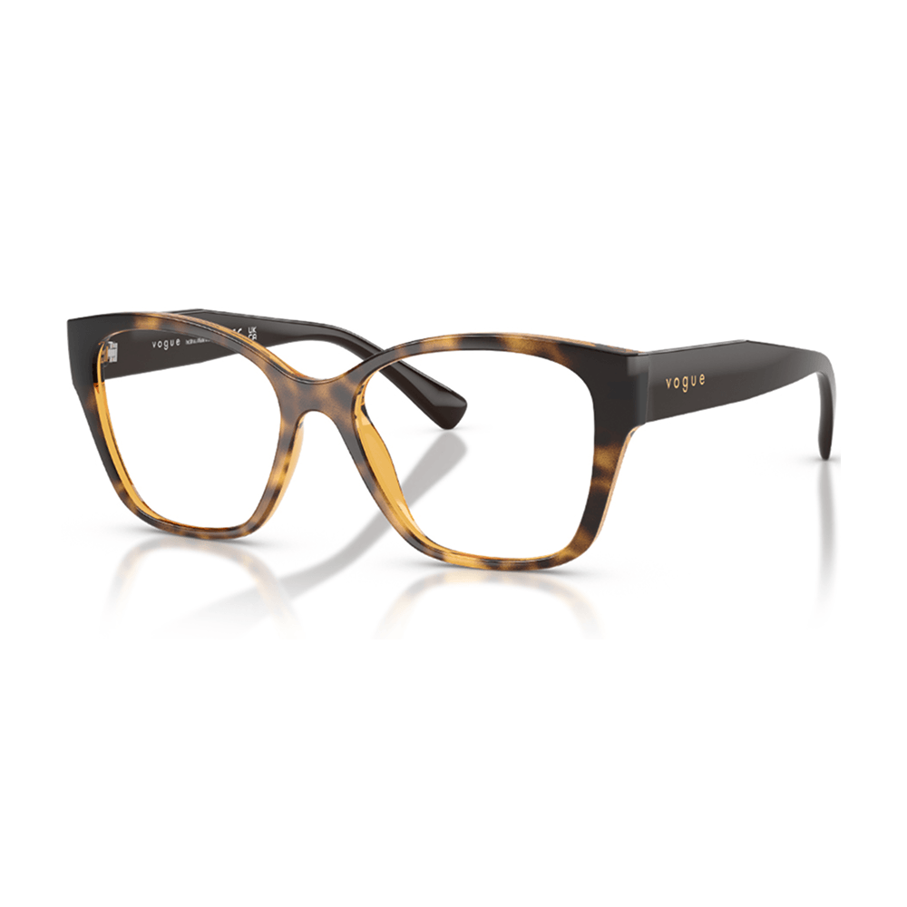 Foto 2 de Armação para Óculos de Grau Feminina Vogue Eyewear VO5682L Marrom