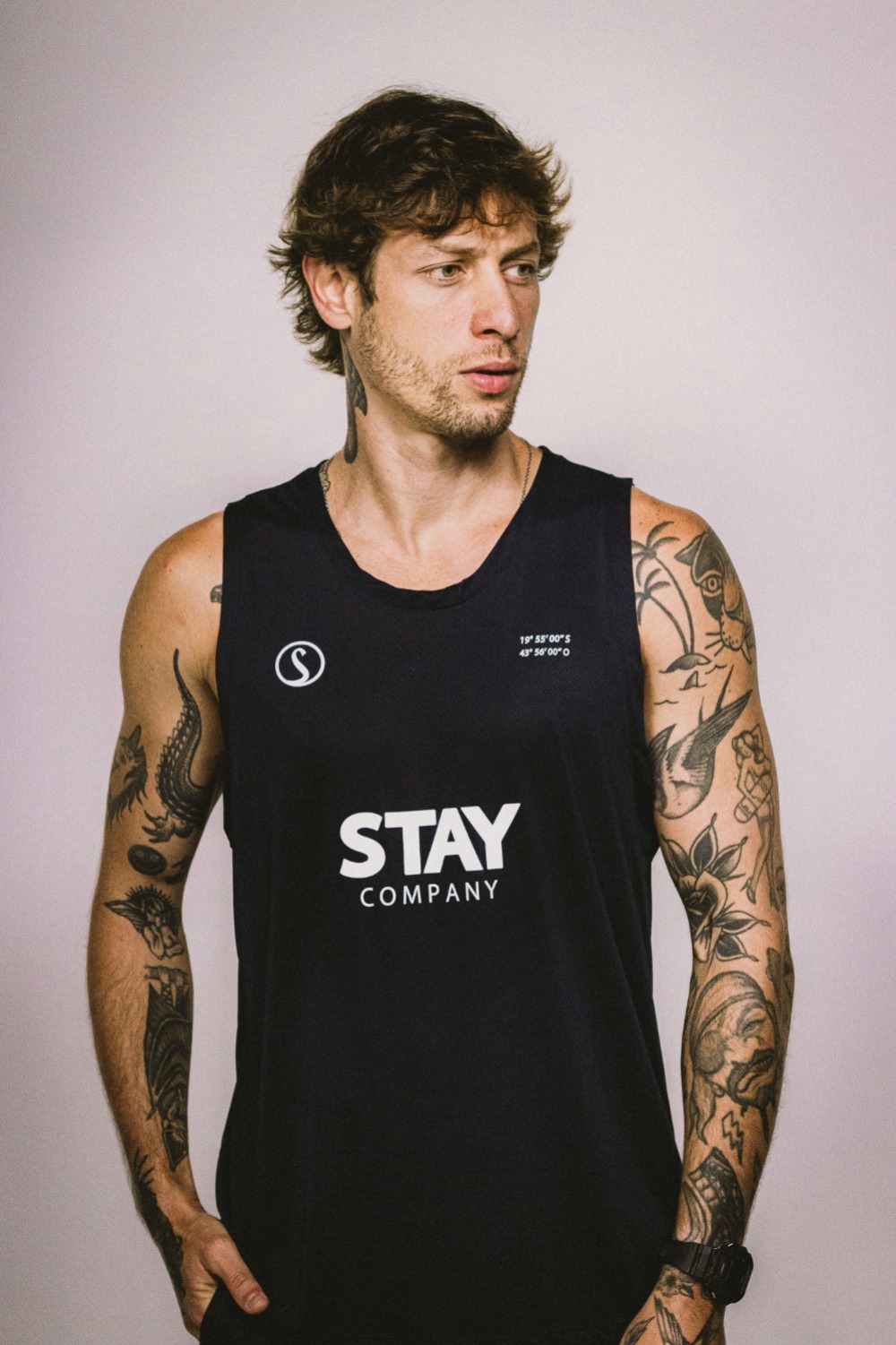 Camiseta Stay Company Stay Dry Move — P / G / XG, Novo