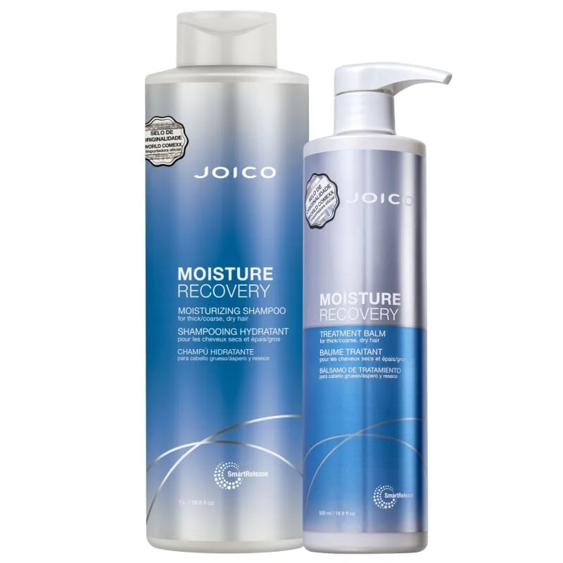 Kit Joico Moisture Shampoo 1L E Máscara 500G
