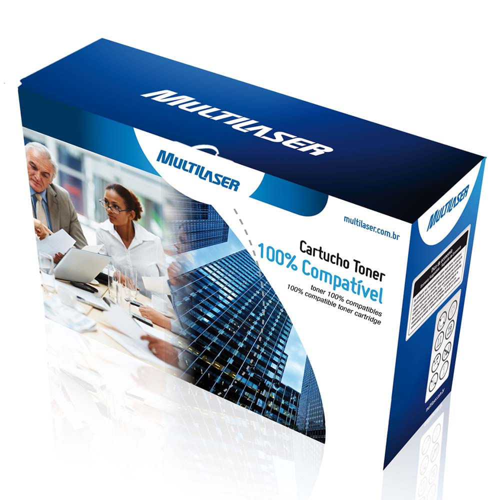 Cartucho Toner Compatível Com Impressoras HP Mod. 02612A Pr Multi - CT12A CT12A