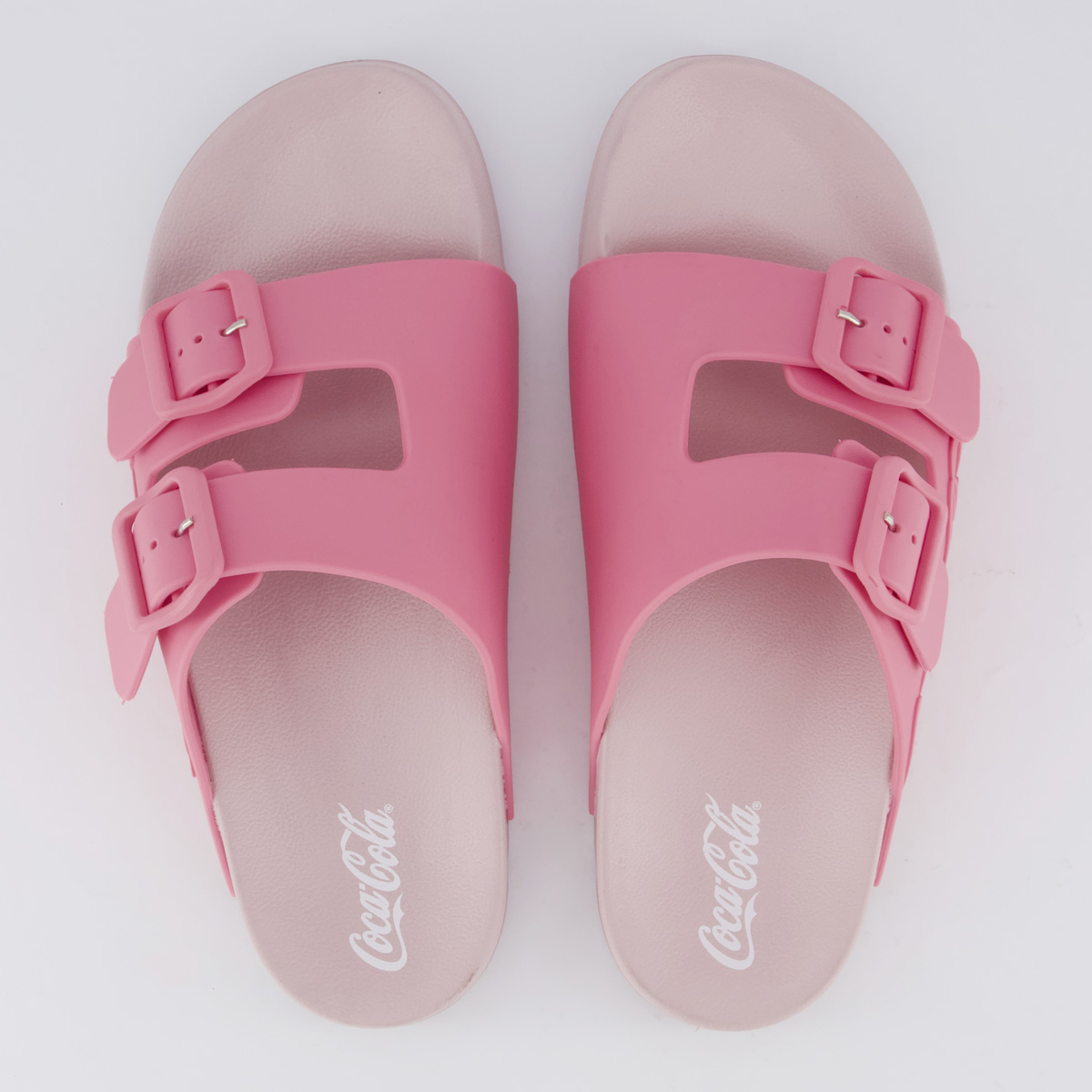 Chinelo Coca Cola Ares Feminino Rosa