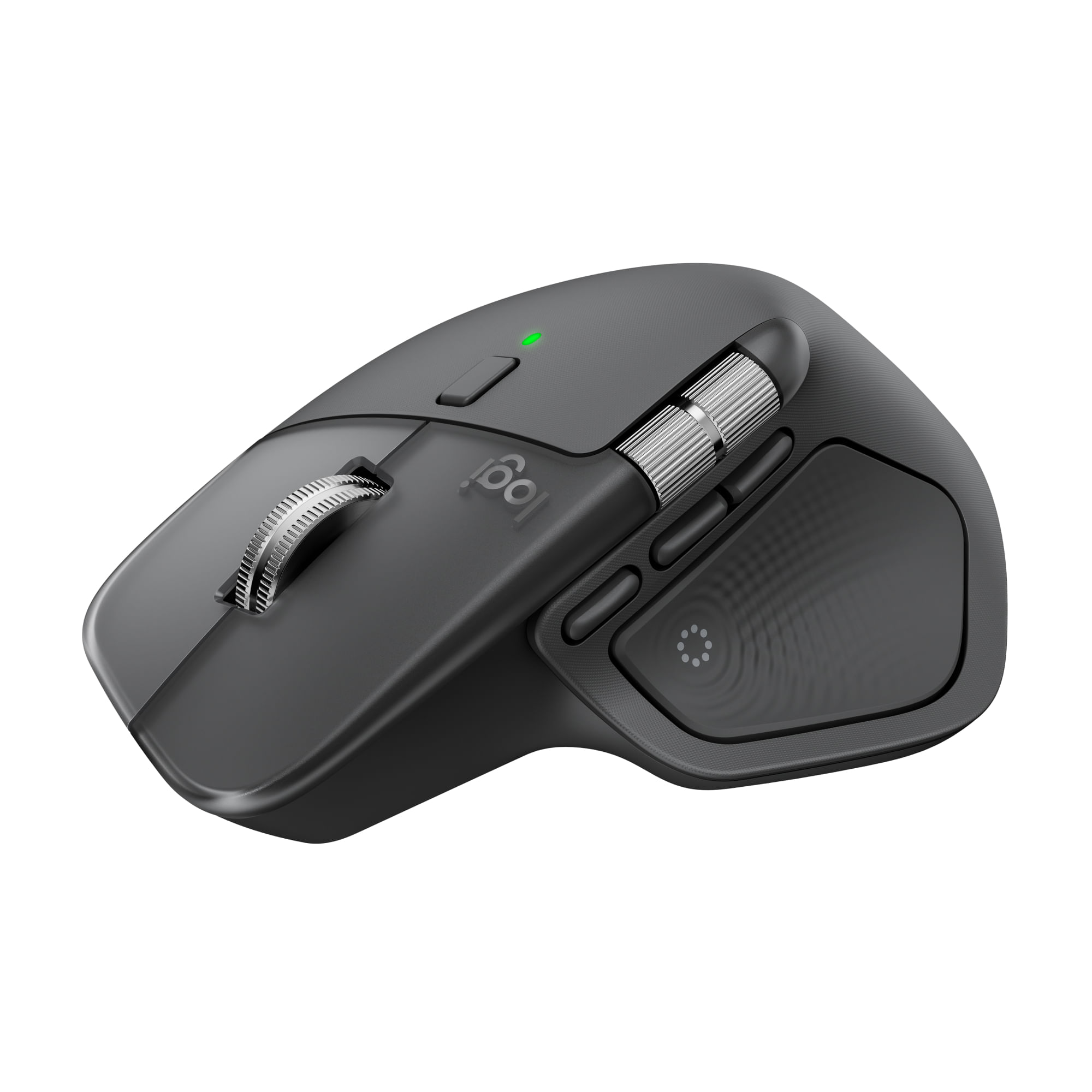 Mouse sem Fio Logitech MX Master 4 com Feedback Tátil, Alto Desempenho e Conexão USB-C/Bluetooth - Grafite