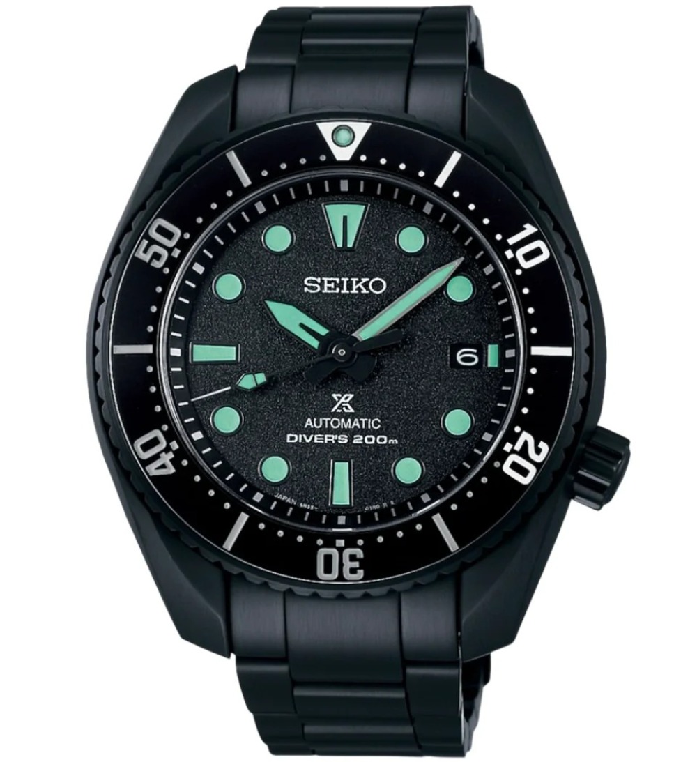 Relógio Seiko Prospex King Sumo Black 45 mm — Único, Novo