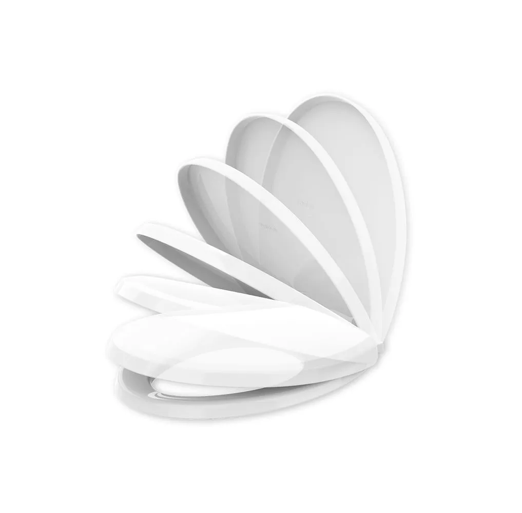 ASSENTO UNIVERSAL SOLUTION OVAL PP SOFT CLOSE BRANCO TUPAN