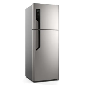 GeladeiraRefrigerador Electrolux Frost Free Duplex Inox Look 480L Efficient TF71S