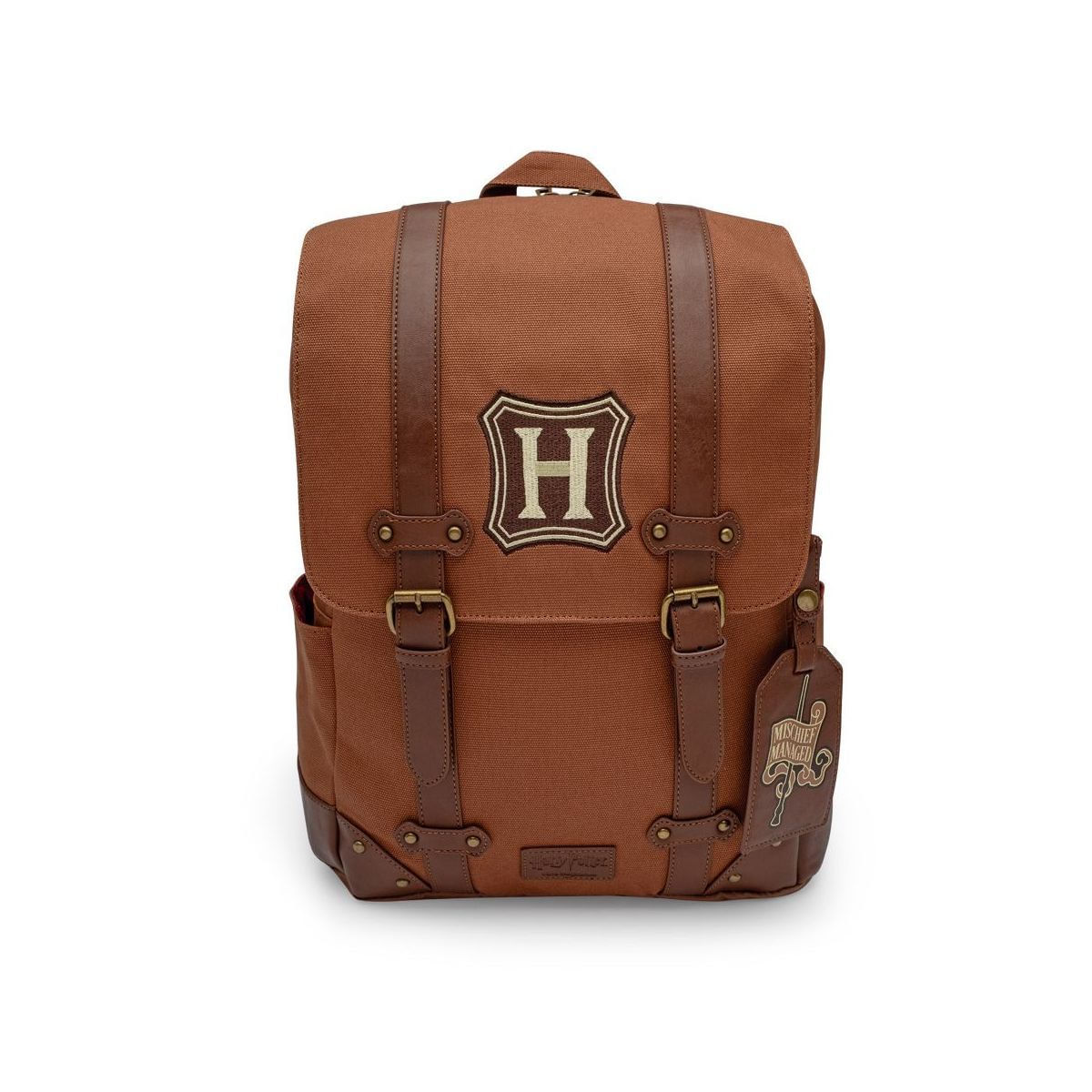 Mochila Laptop Harry Potter Mapa Do Maroto Único / Marrom
