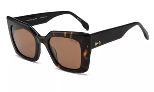 Óculos de sol Ono, Modelo ON0015S, cor Tortoise com Preto, tamanho 51