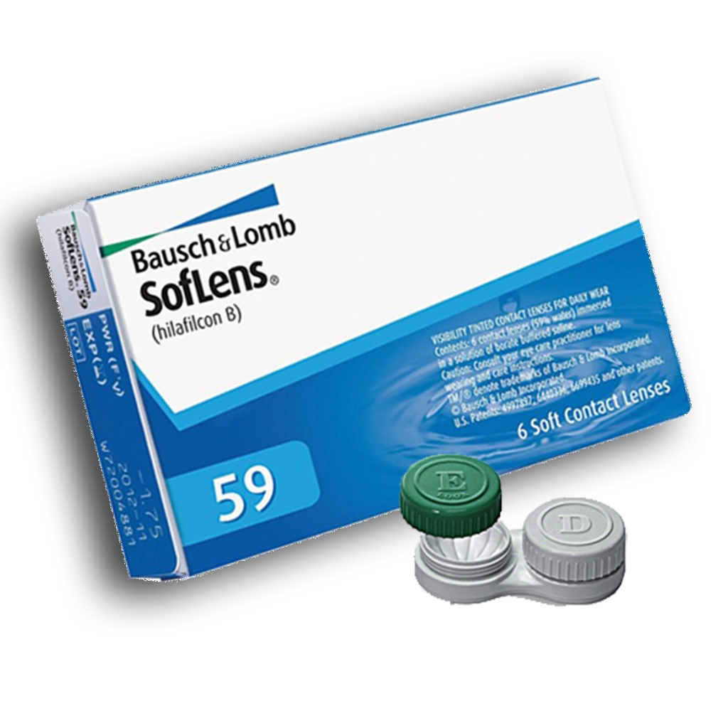 Lente De Contato Soflens 59 Bausch Lomb uso Mensal