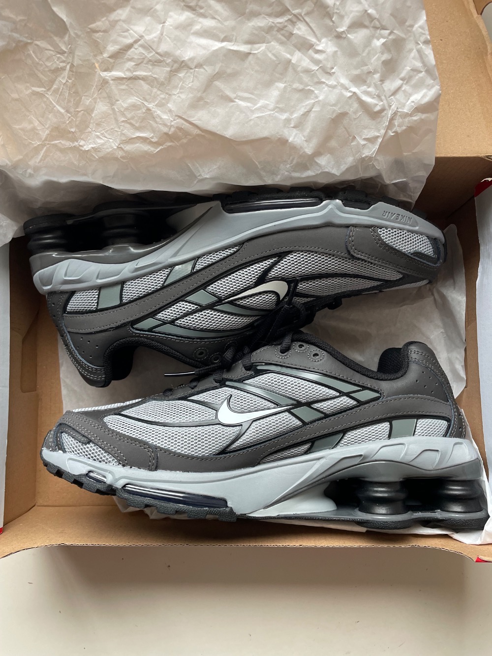 Nike Shox Ride 2 Light Smoke Grey Black — 39, Novo