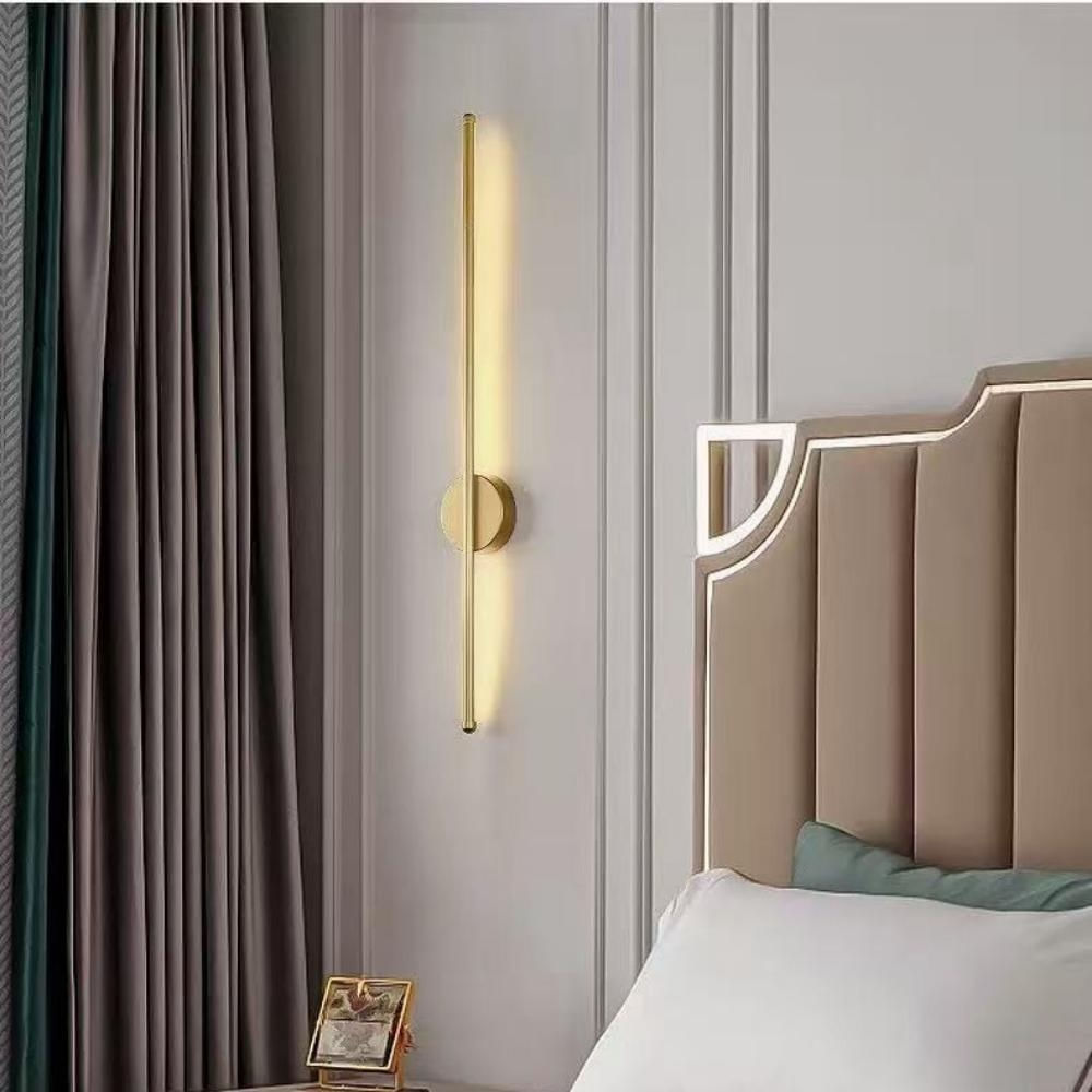 Luminaria Arandela de LED Linea Dourado