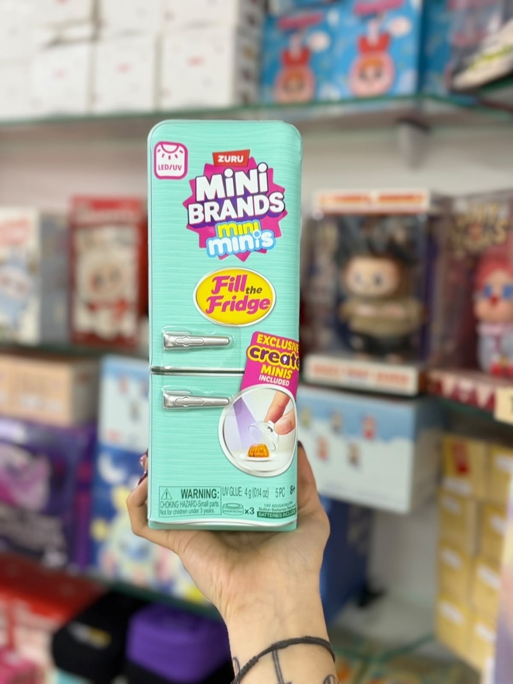 Blind Box Mini Brands Fill the Fridge — Único, Novo